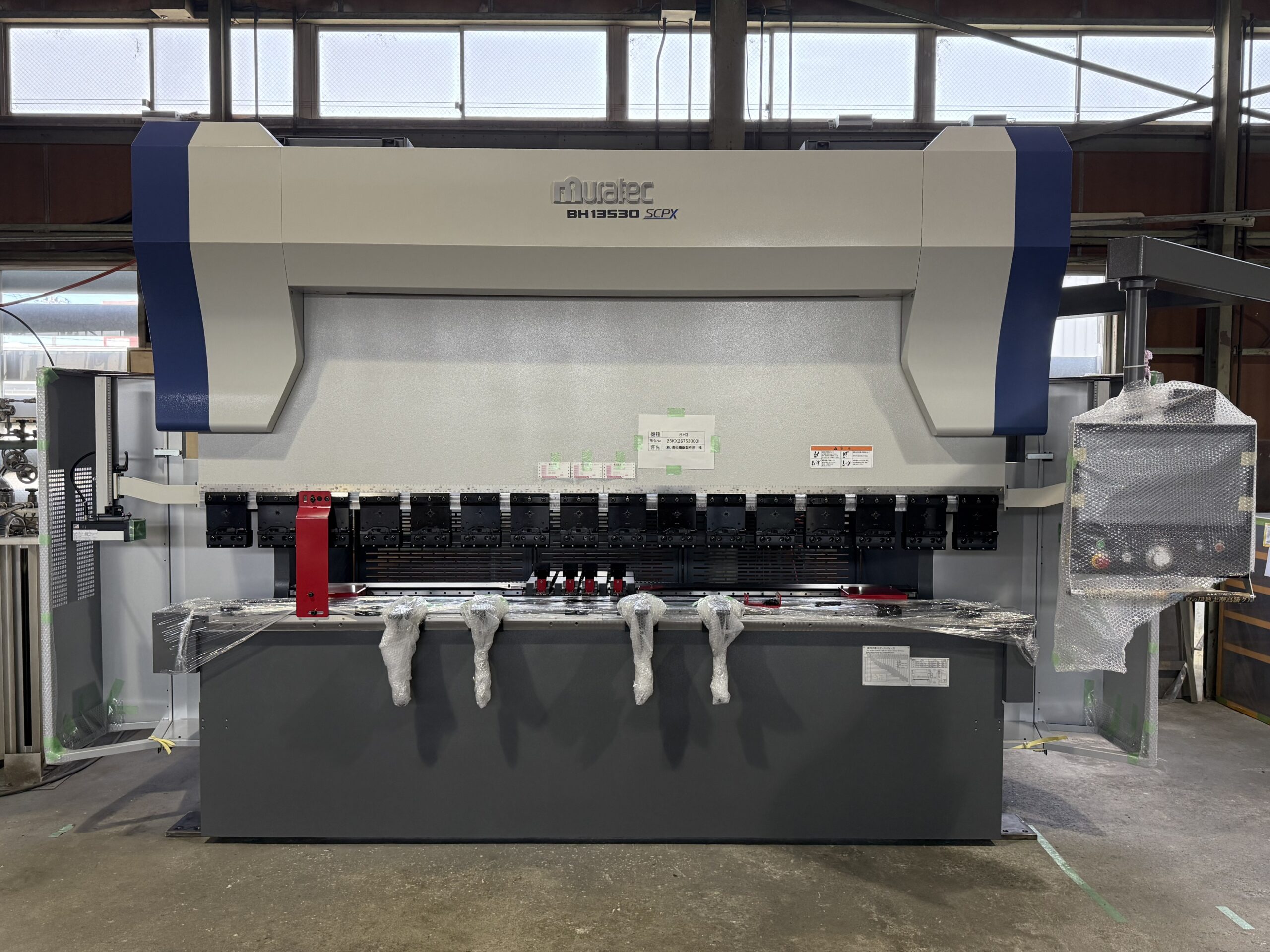 プレスブレーキ更新